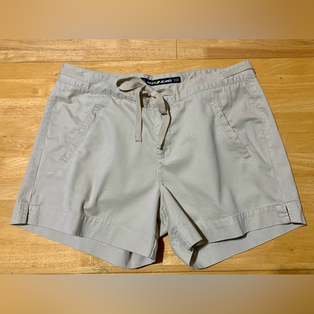 DKNY Light Tan Women's Cargo Shorts